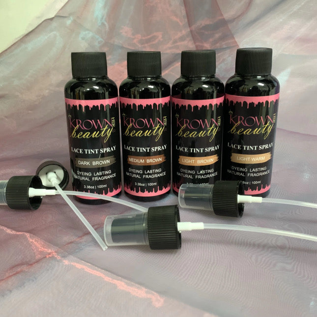 Lace tint spray