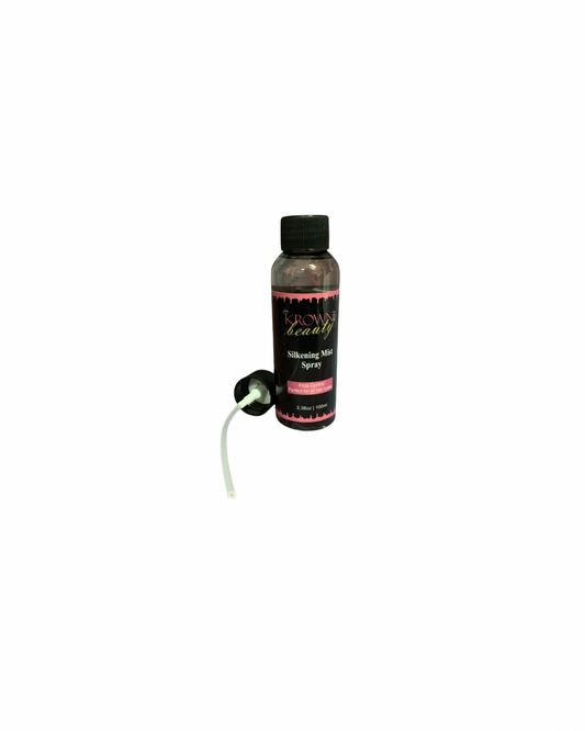 Silkening mist spray