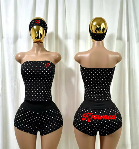 Poka Dot Baddie Set