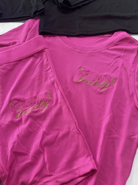 Pink krown her beauty set